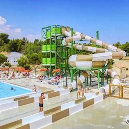 Campsite Mobil - Clim, Tv - Camping '4 Etoiles' - Plage - 014 Narbonne-Plage